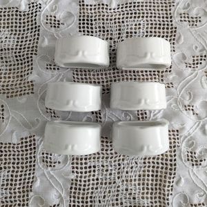 Ceramic napkin rings